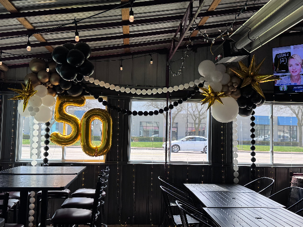 Balloon installation by Balloons by Sydney