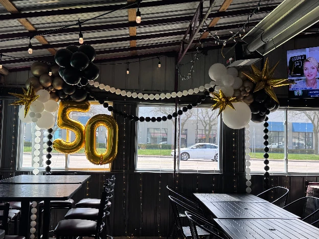 Balloon installation by Balloons by Sydney