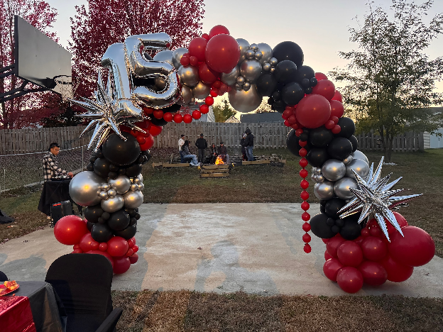 Balloon installation by Balloons by Sydney